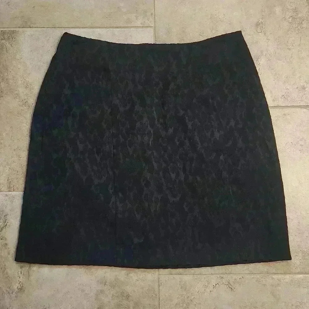 Compagnie Internationale Express Black Lace Detail Skirt